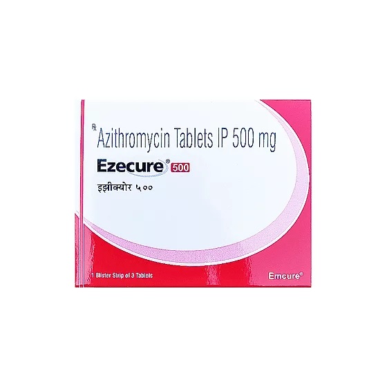 아지트로마이신 Ezecure 500mg