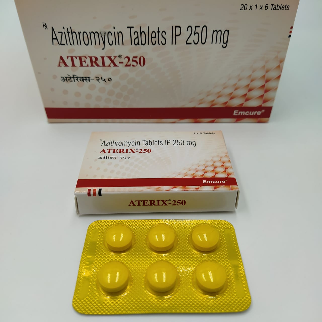 아지트로마이신 ATERIX 250mg