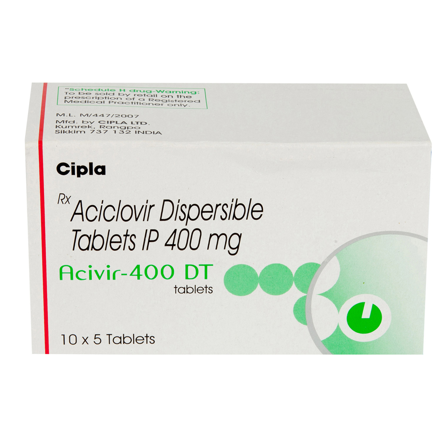 아시클로버 Acivir 400 DT