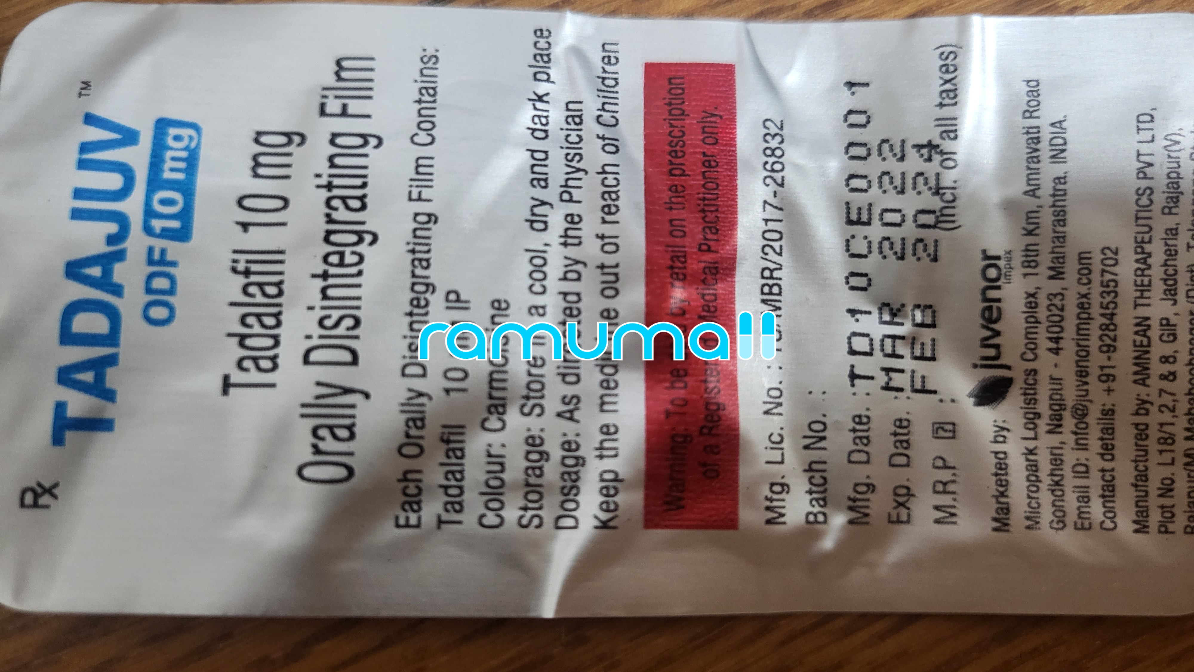 타다주브 10mg (필름형) - 할인이벤트 직구 후기