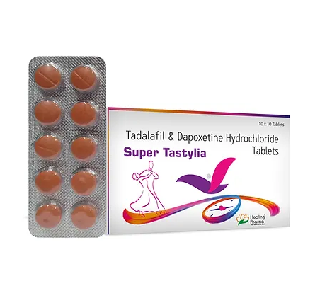 슈퍼타스틸리아 (타다리필 tadalafil 20mg + 다폭세틴 dapoxetine 60mg)