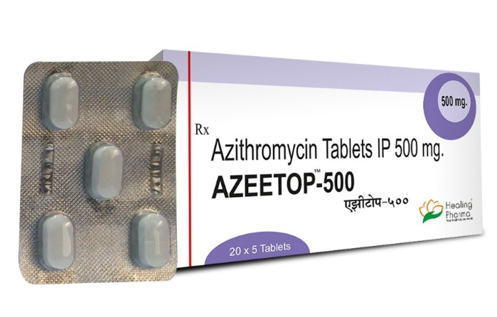 아지탑 (아지트로마이신 Azithromycin 500mg)