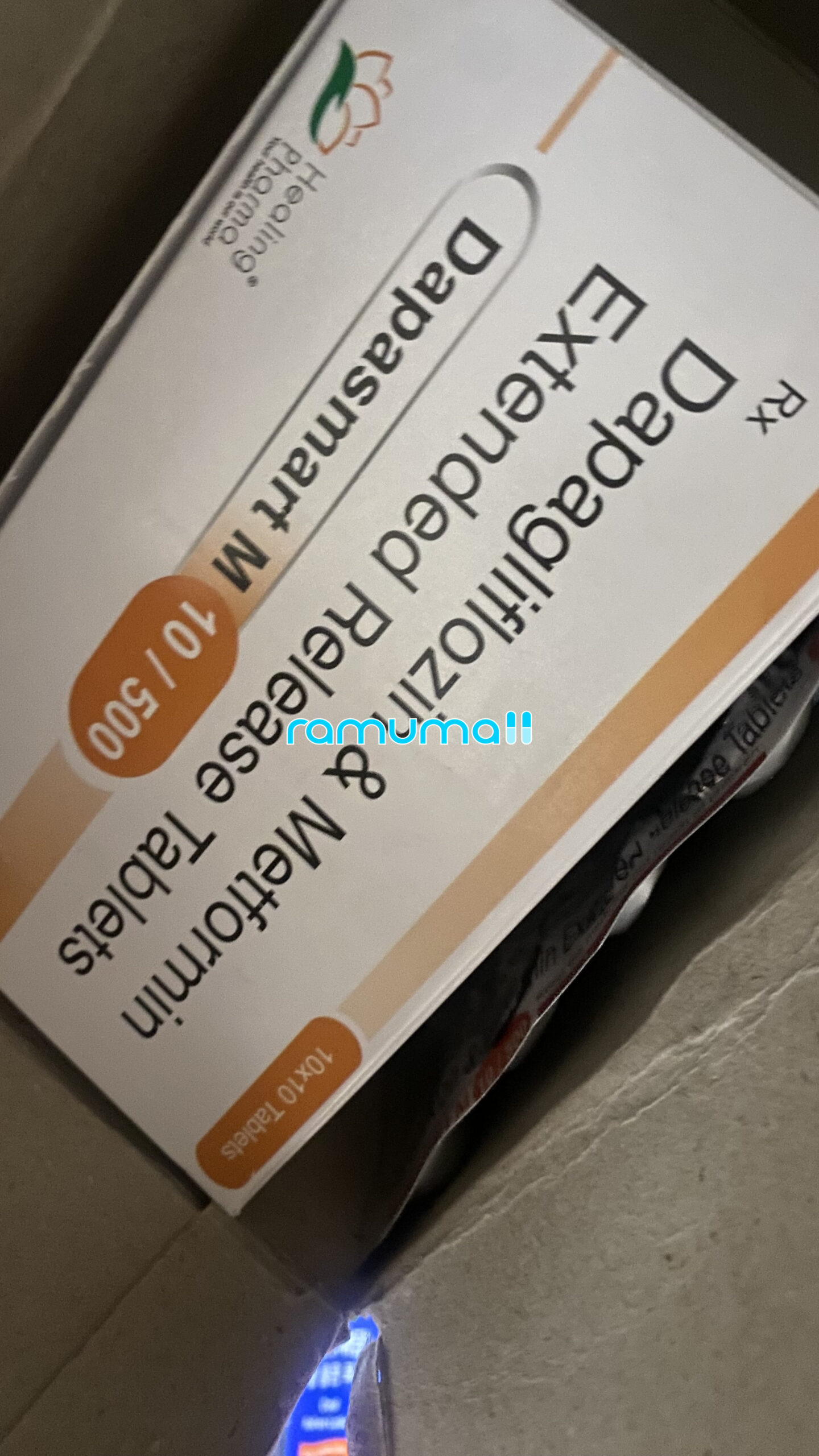 다파스마트 M 10/500 ( Dapagliflozin 10mg + Metformin 500mg ) 직구 후기