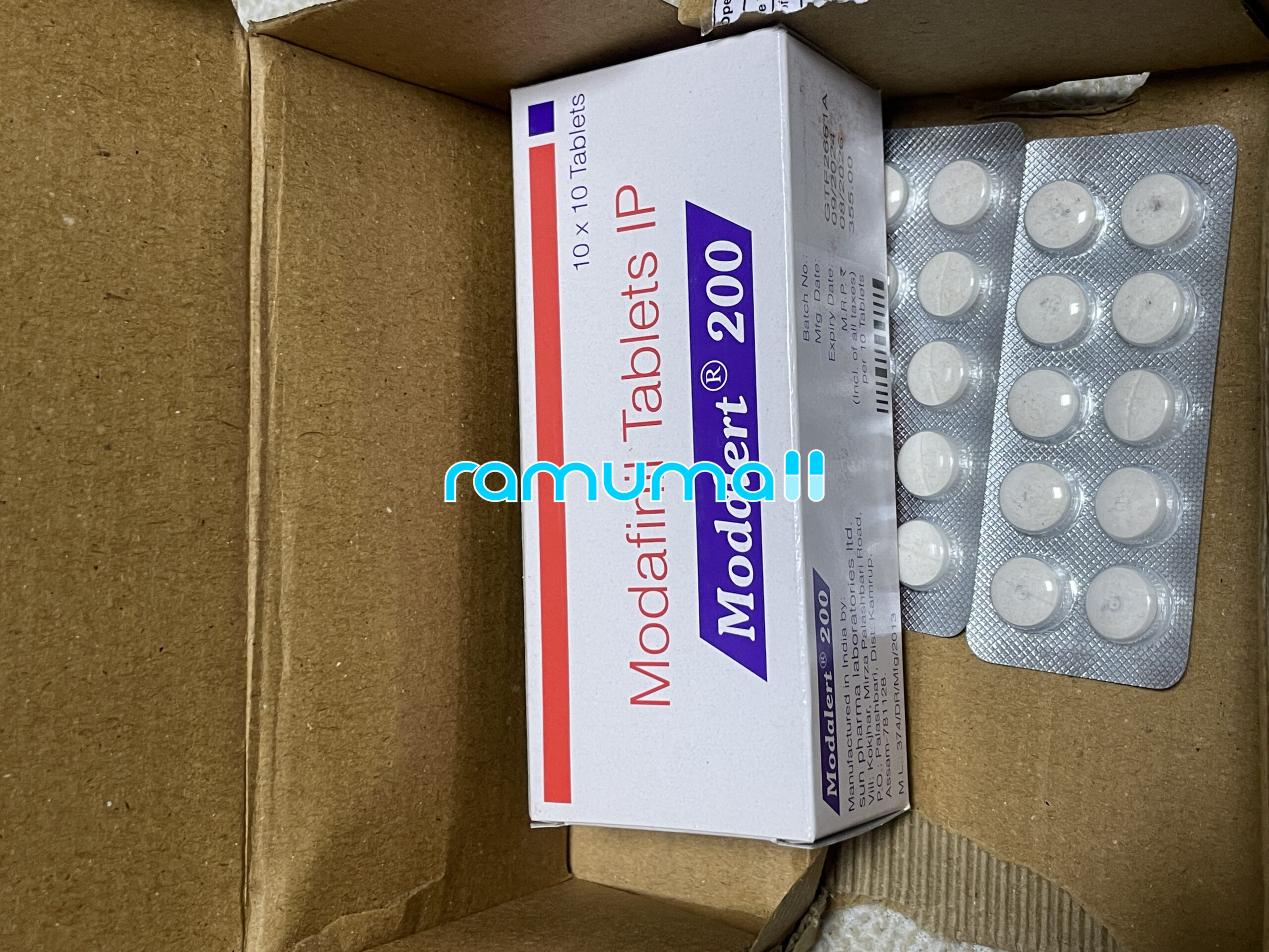 모다피닐 모달러트 200mg 직구 후기