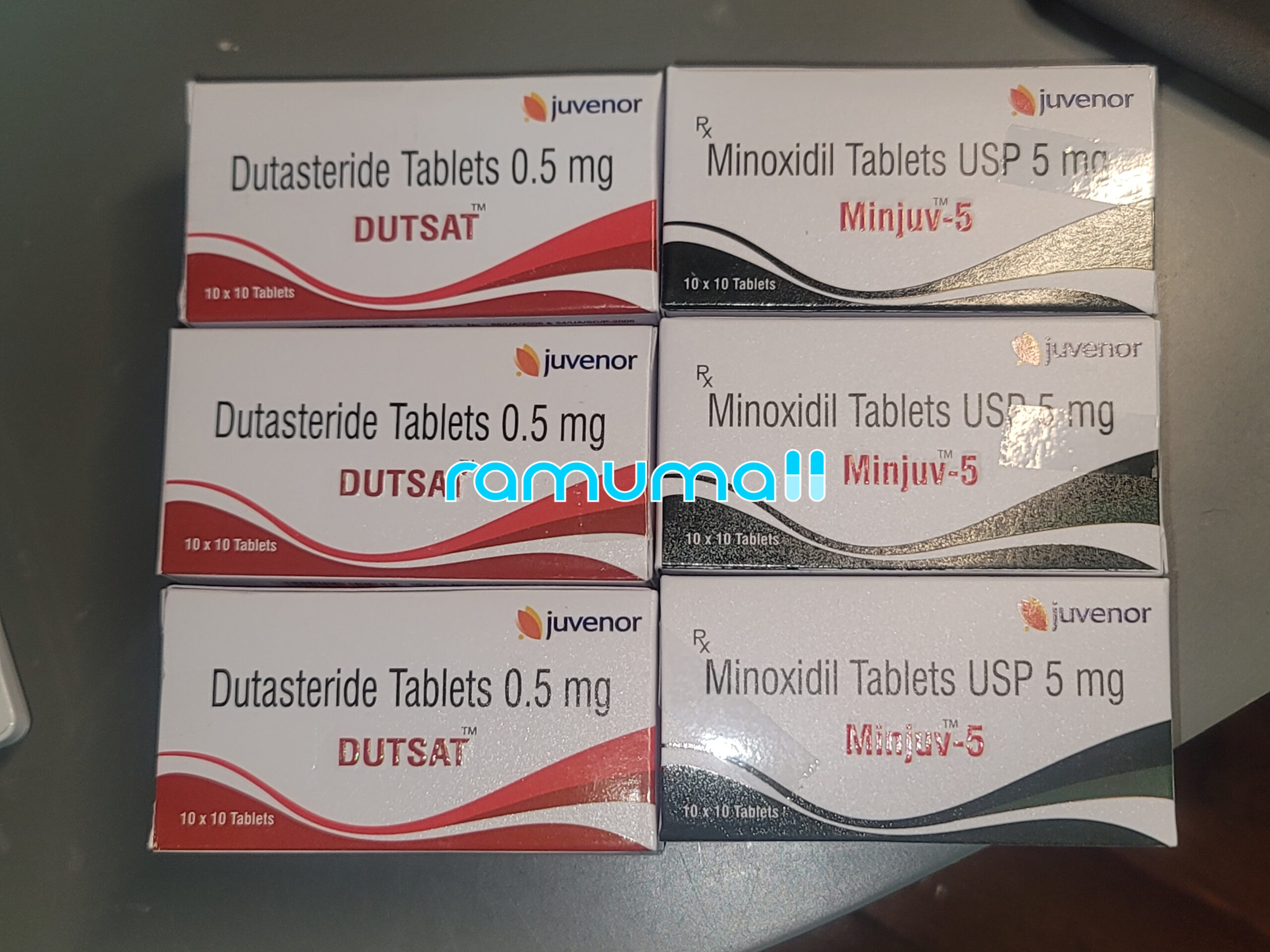 두사트+민주브5mg 직구 후기