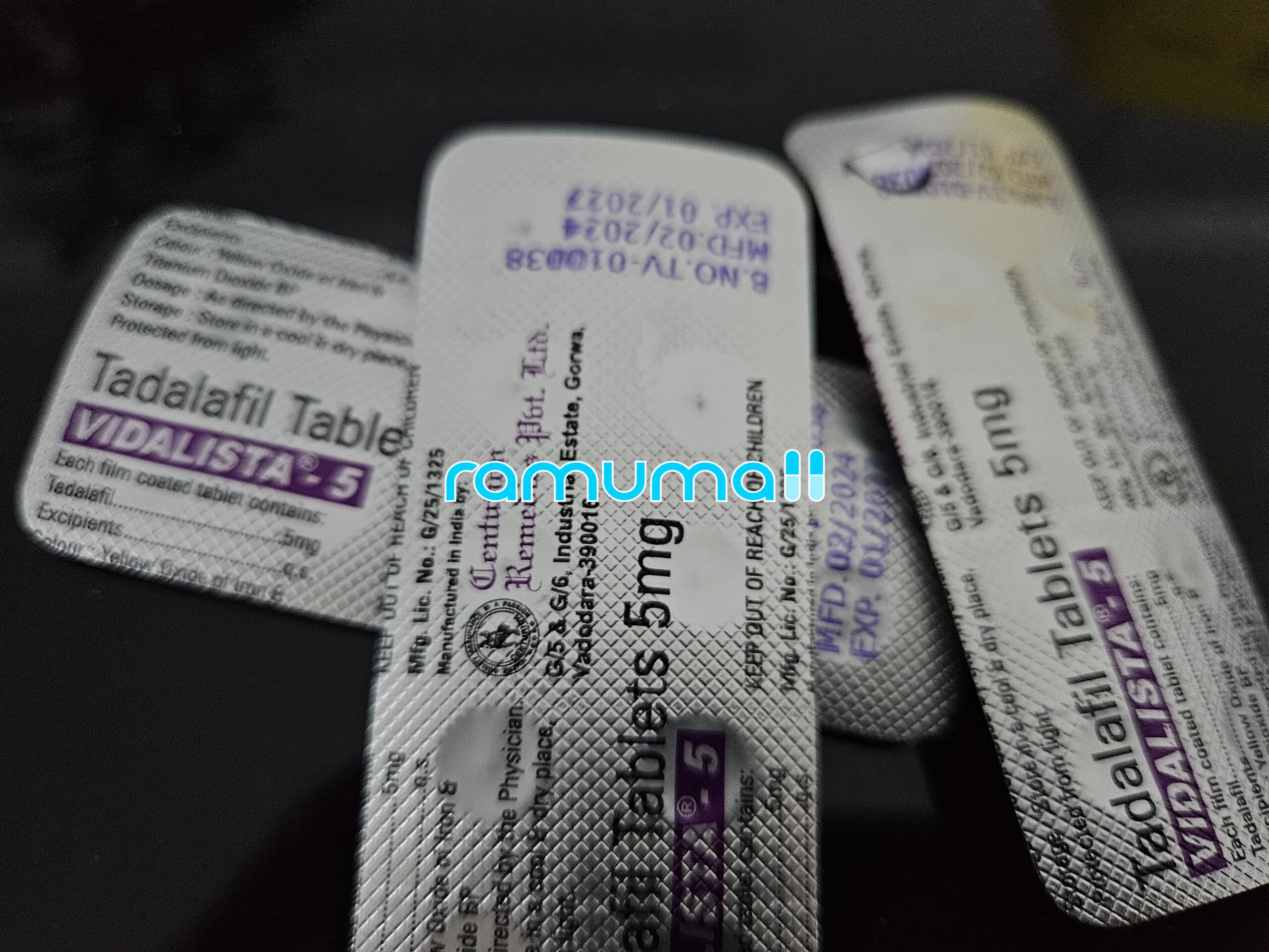 타스틸리아 5mg (타다라필 Tadalafil 5mg) 직구 후기