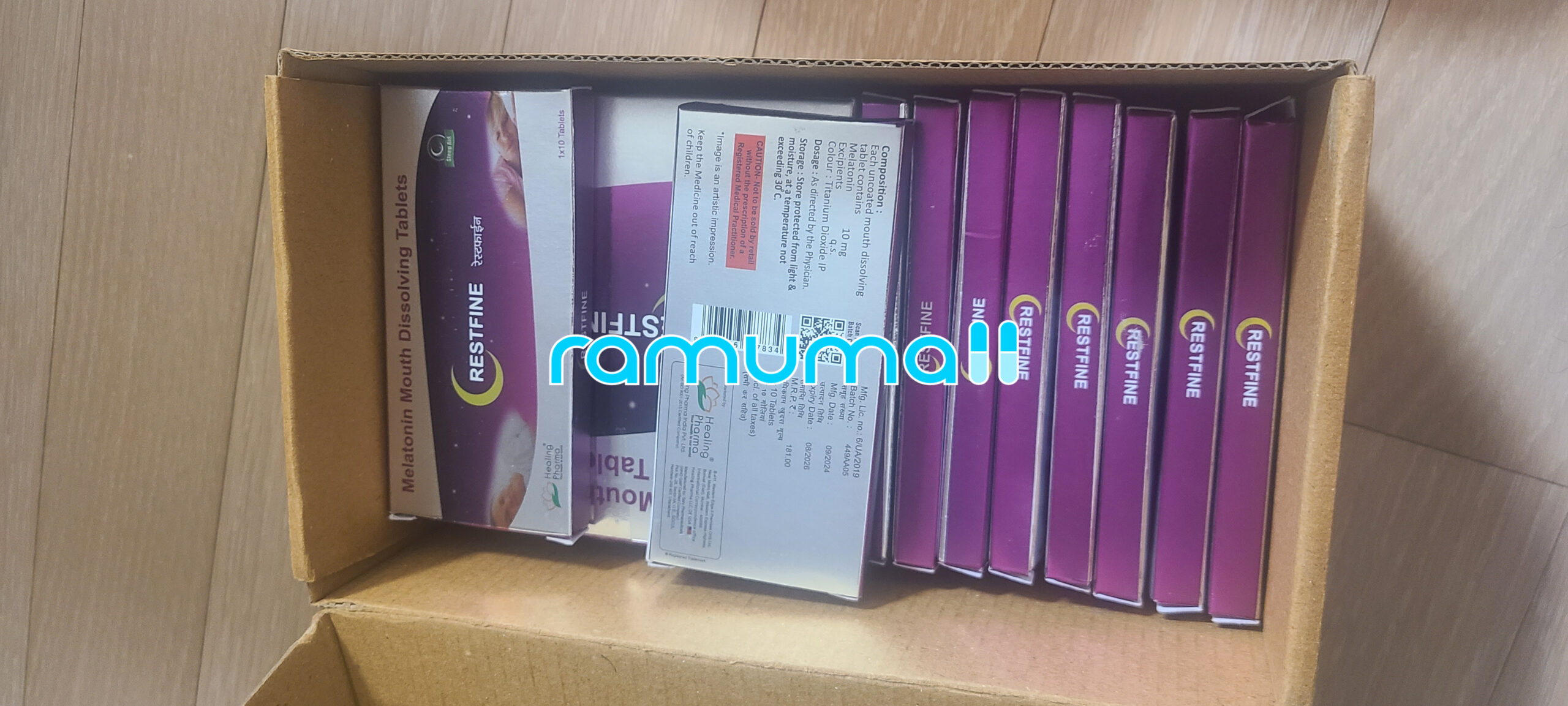 멜라토닌 레스트파인 10mg 직구 후기