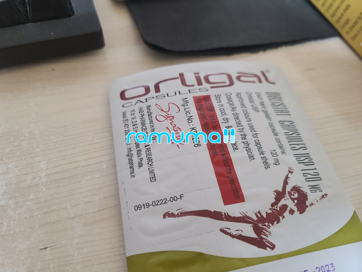 오르리스타트  올리갈 120mg (제니칼) 직구 후기