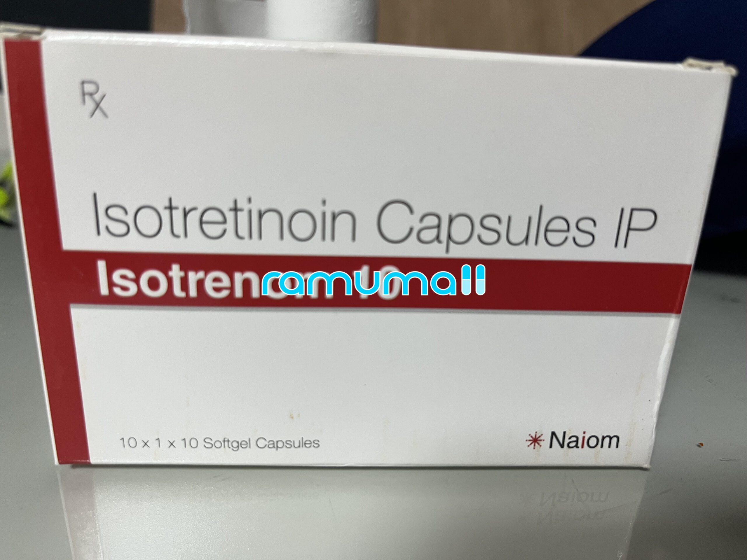 이소티논 이소트레놈10mg 직구 후기