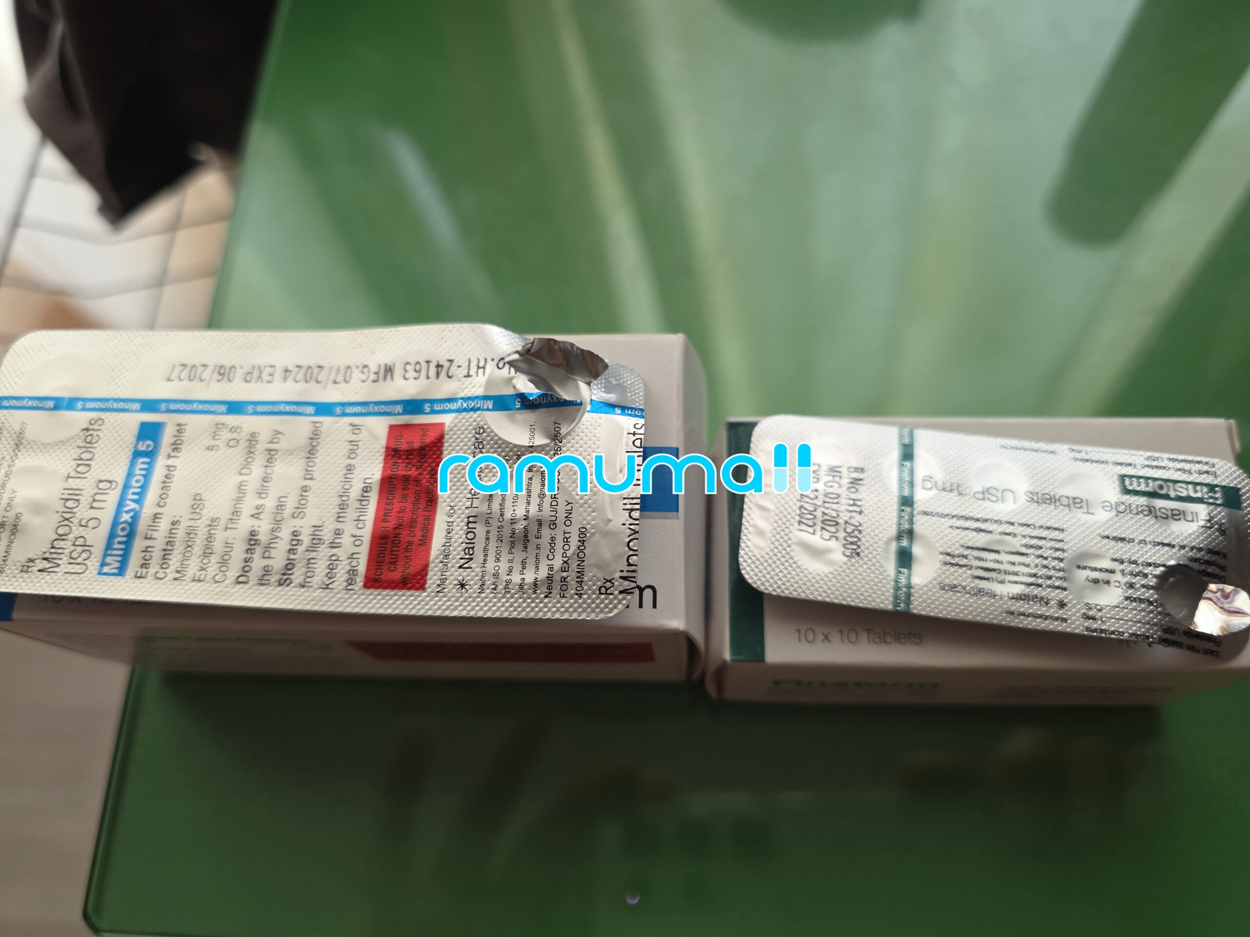 핀스톰+미녹시놈5mg 직구 후기
