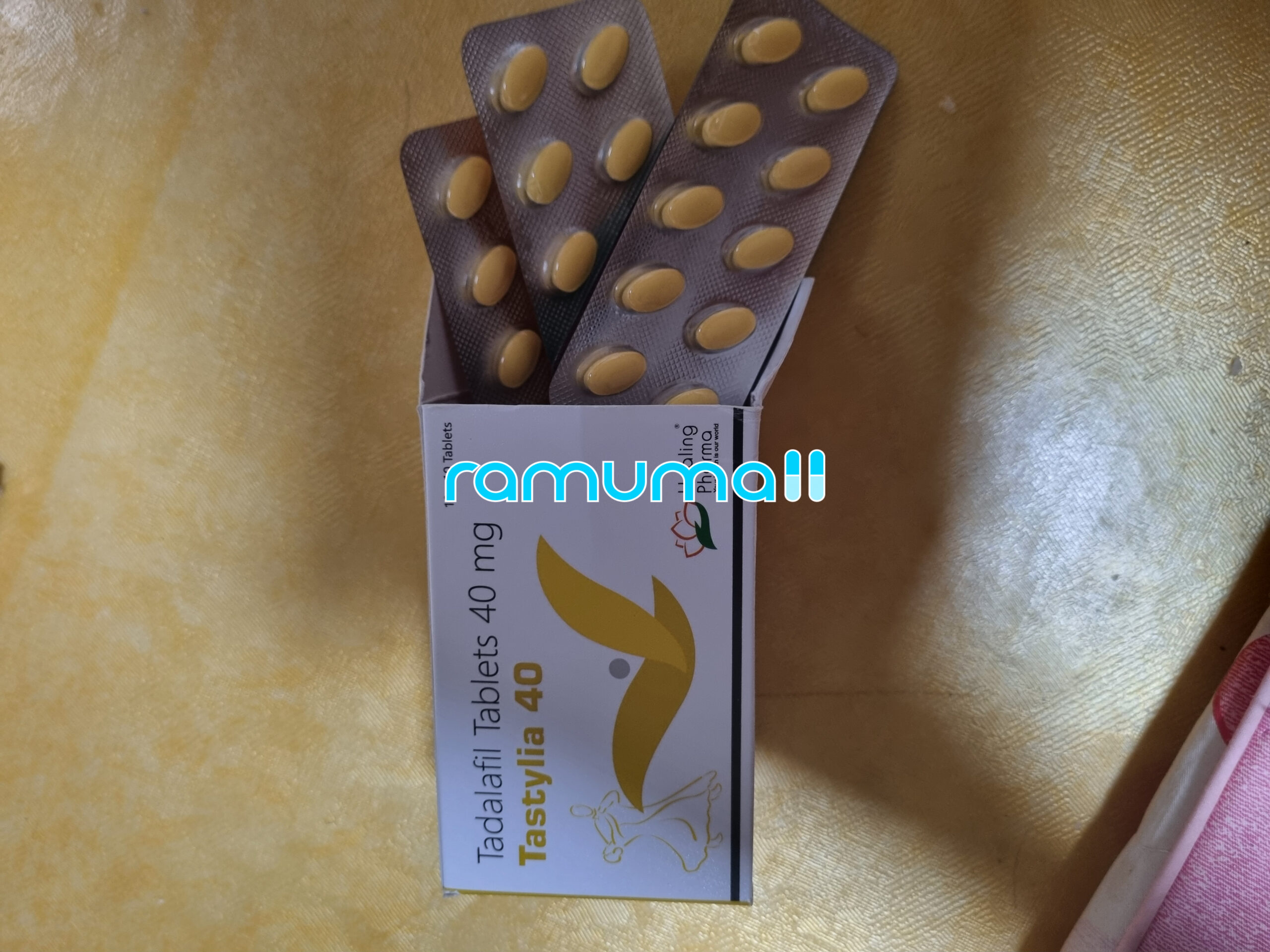 타스틸리아 40mg (타다라필 Tadalafil 40mg) 직구 후기