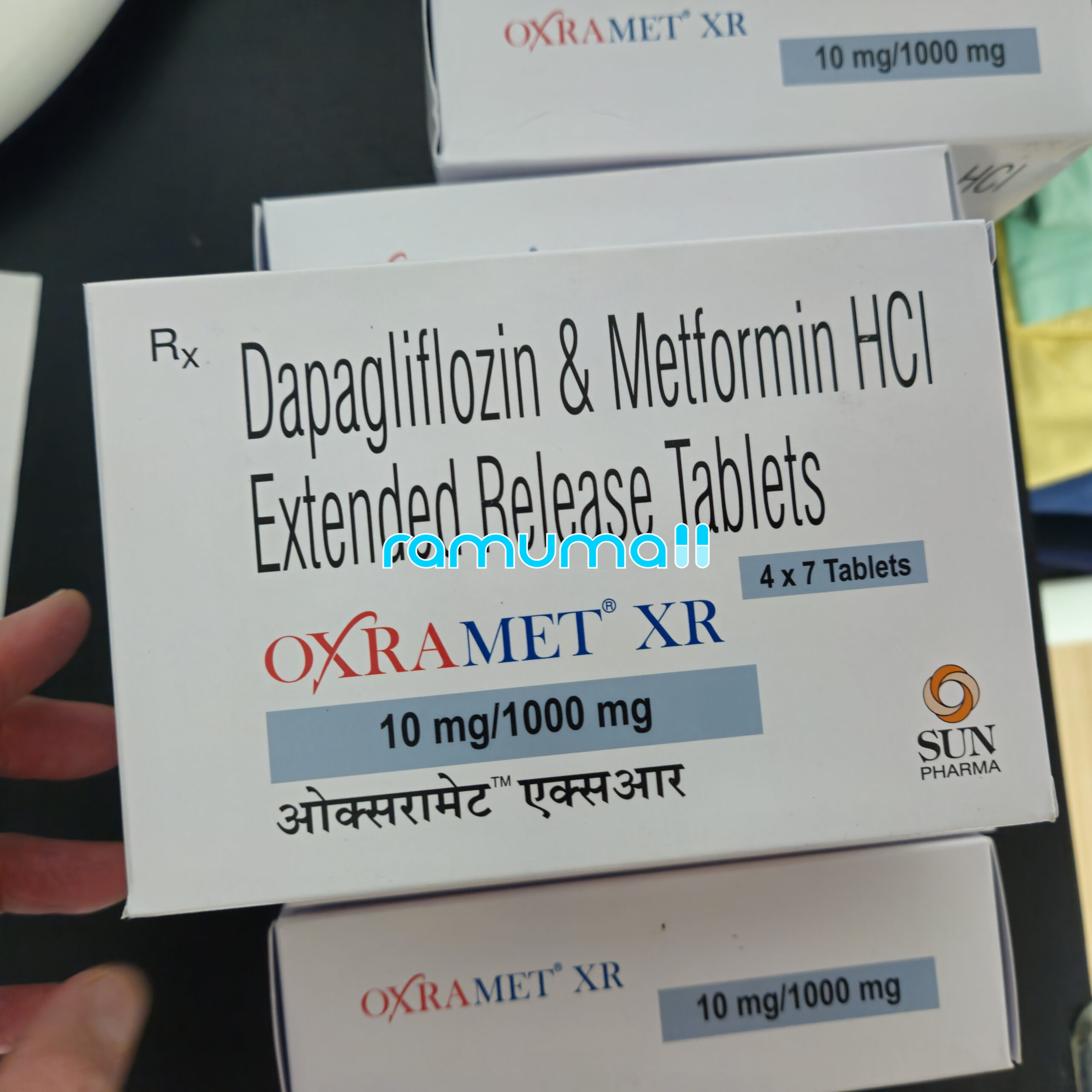 옥스라메트 XR 10/1000mg ( 다파글리플로진 + 메트포르민 Dapagliflozin 10mg + Metformin 1000mg ) 직구 후기