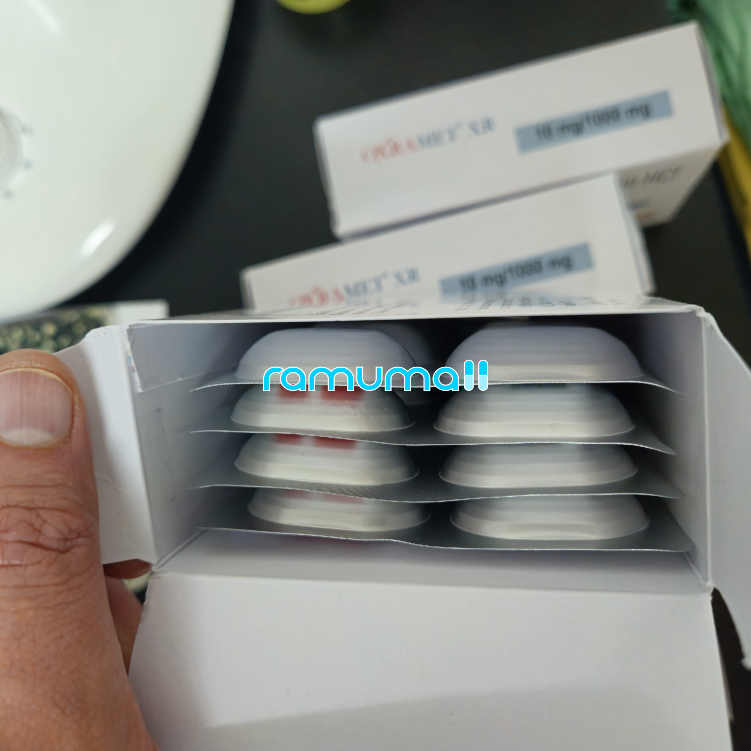 옥스라메트 XR 10/1000mg ( 다파글리플로진 + 메트포르민 Dapagliflozin 10mg + Metformin 1000mg ) 직구 후기