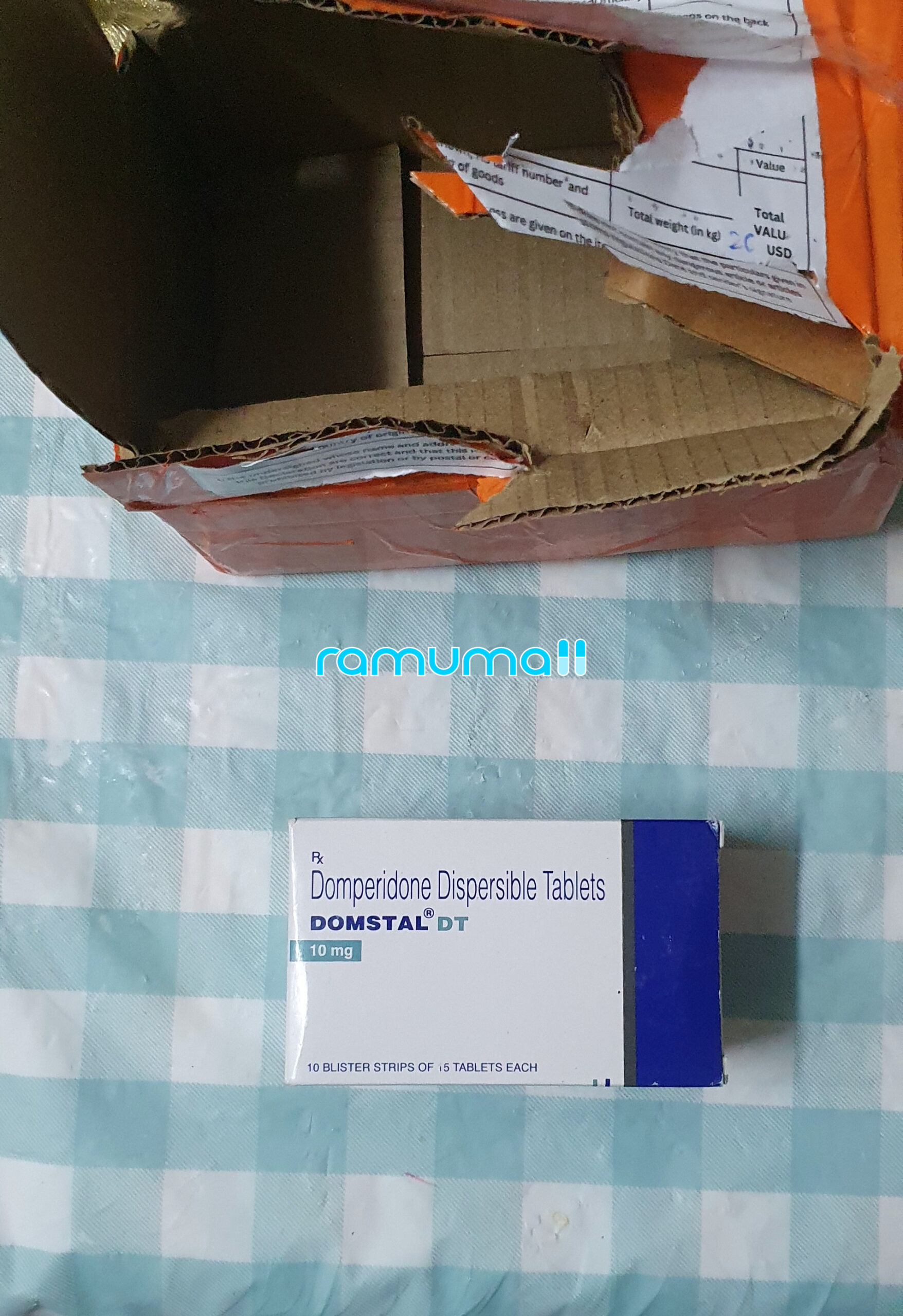 돔스탈 DT 10 ( 돔페리돈 domperidone 10mg ) 직구 후기