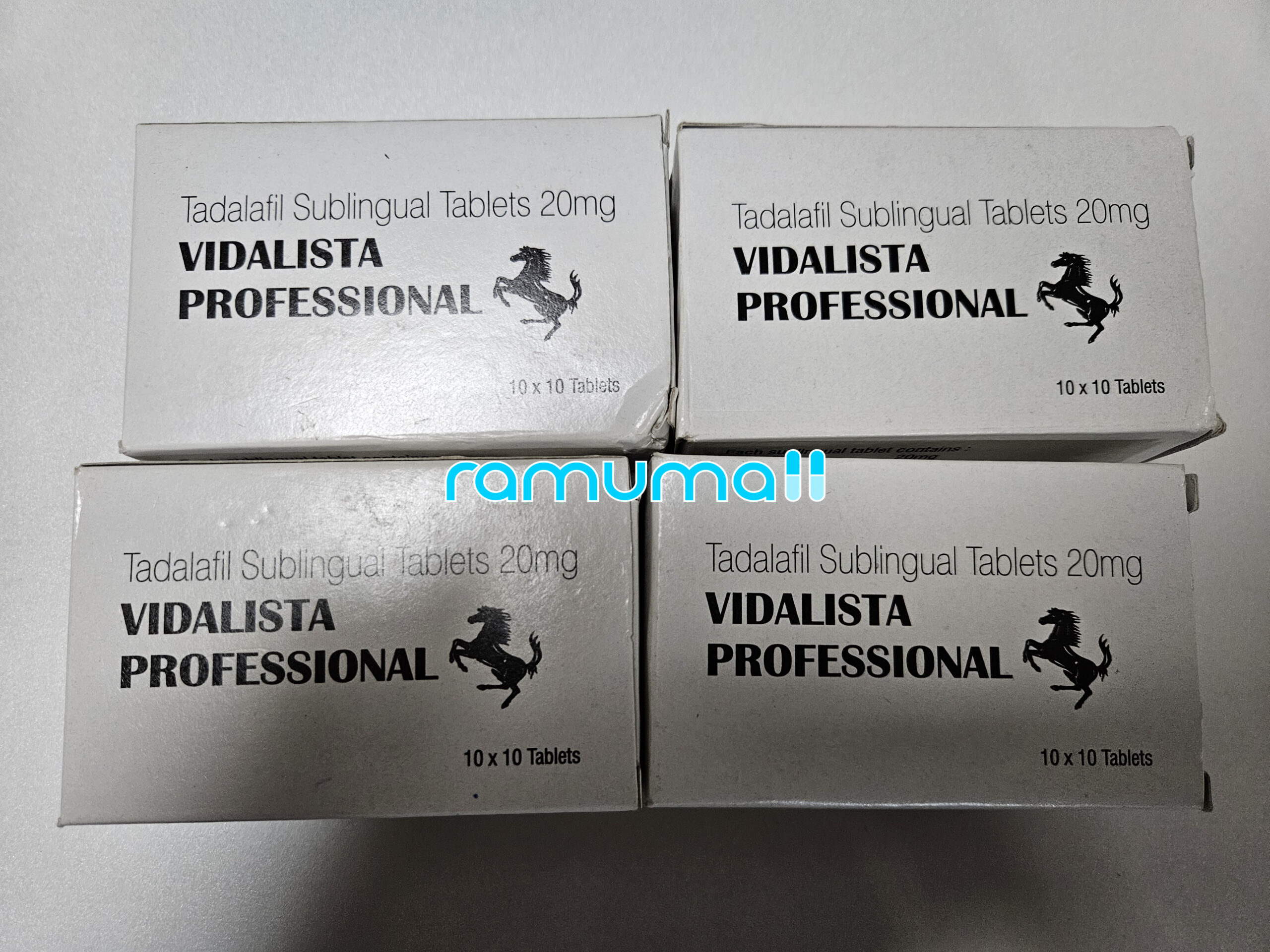 비달리스타 프로페셔널 20mg (혀 아래에 녹여 복용) 직구 후기
