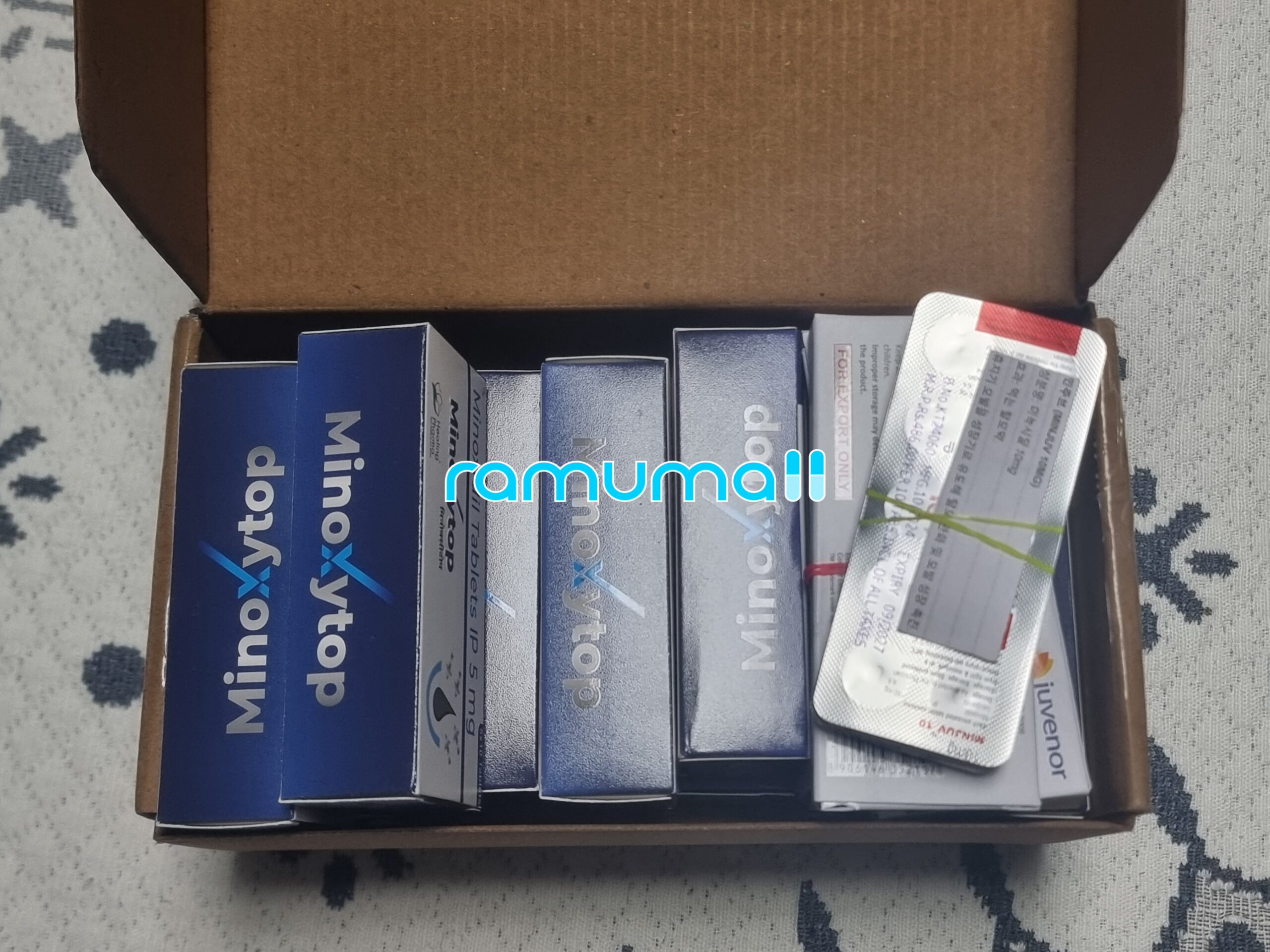 미녹시탑 미녹시딜 5 ( Minoxidil 5mg ) 직구 후기