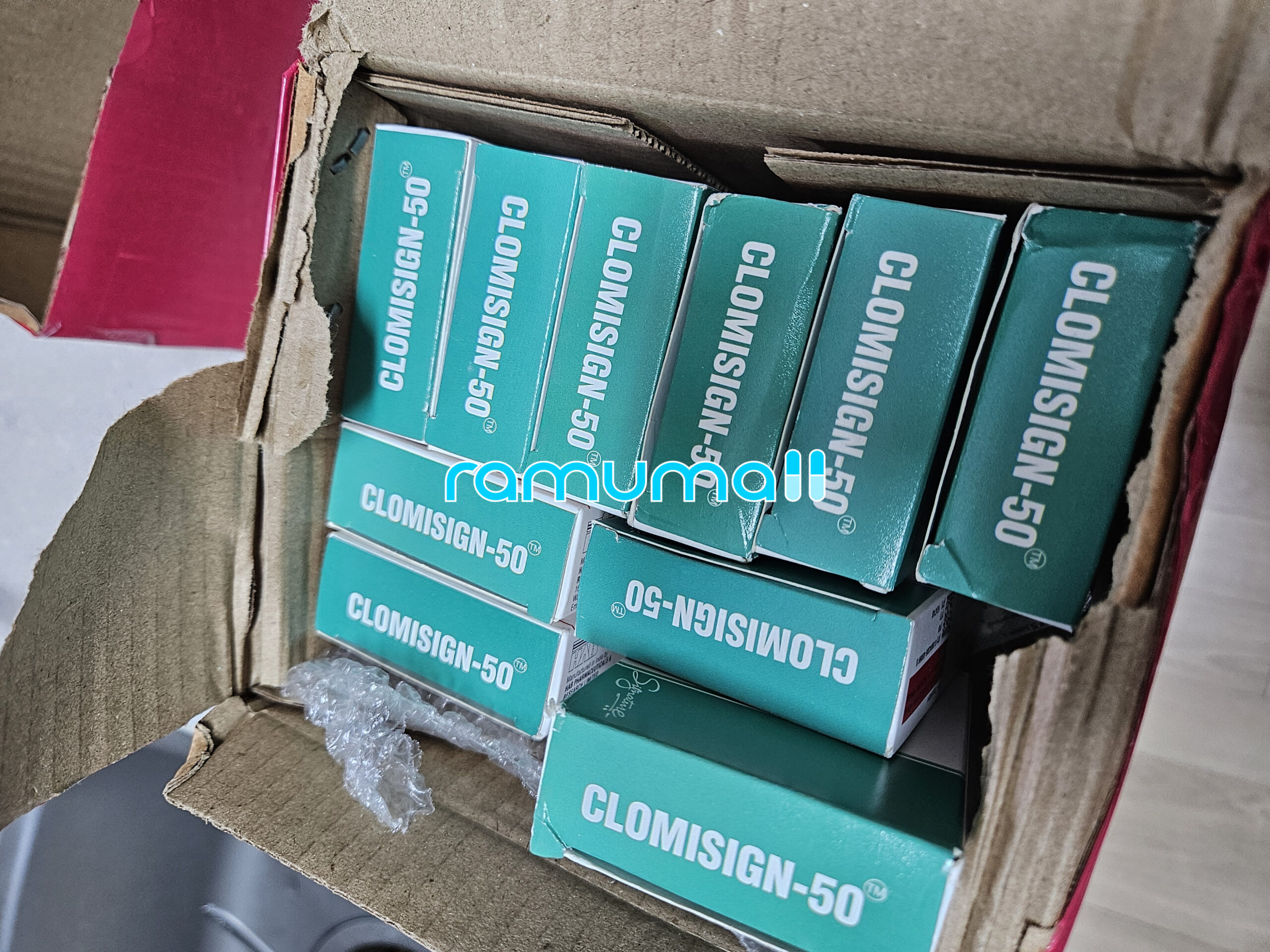 클로미사인 (클로미펜 Clomifene 50mg) 직구 후기