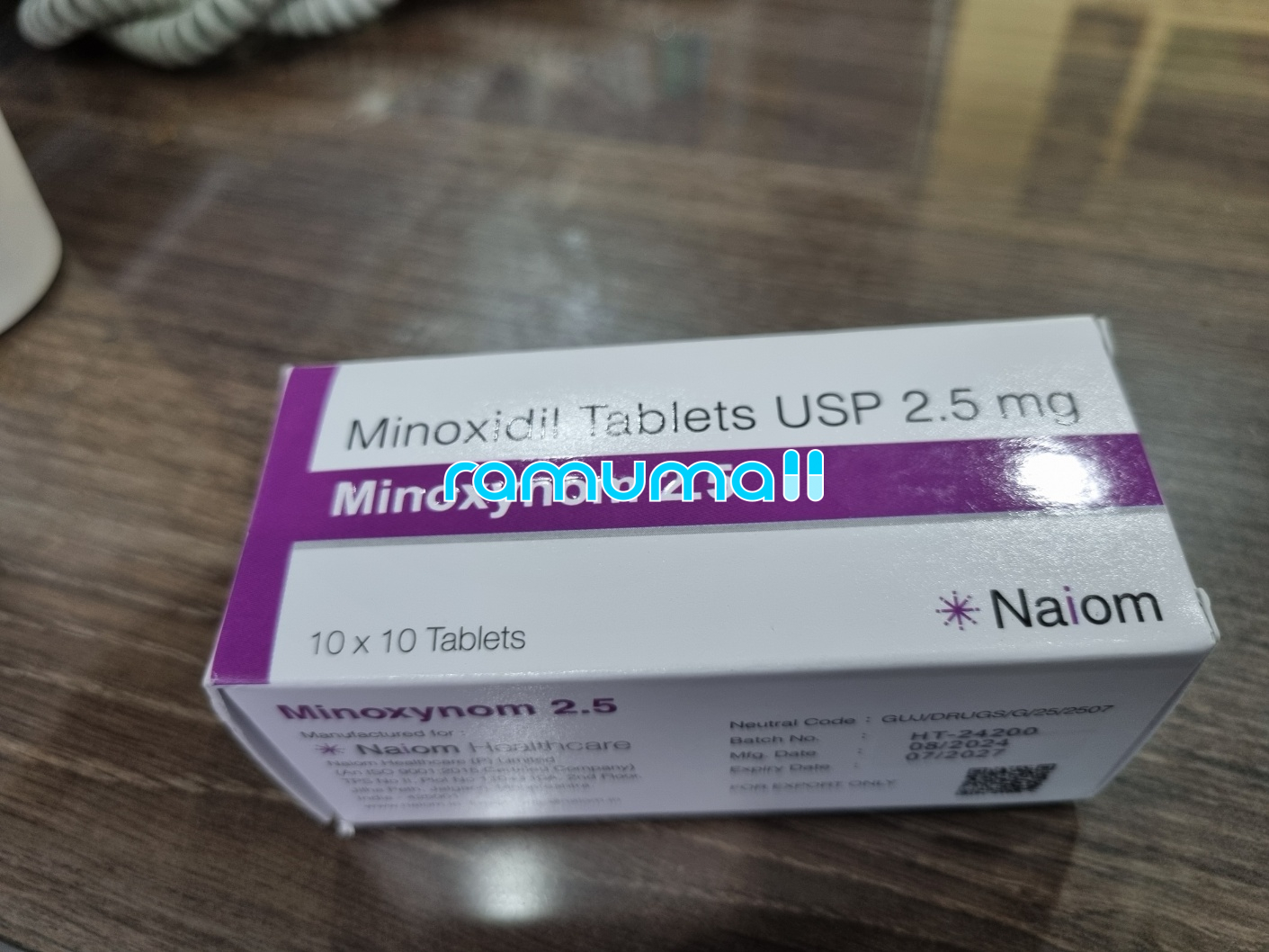 미녹시딜 미녹시놈2.5mg 직구 후기