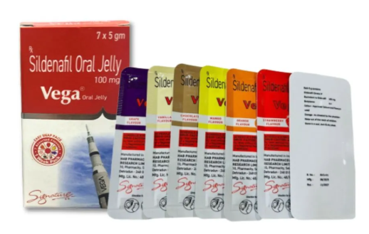 베가오랄젤리 실데나필 100mg Signature Vega Oraljelly